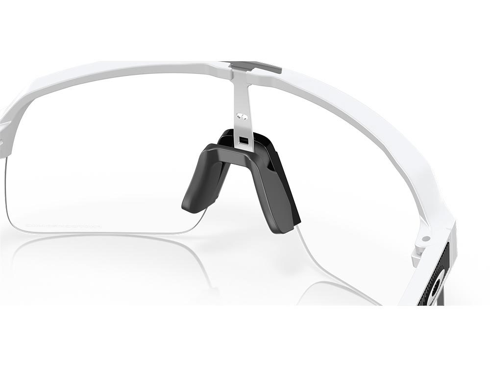 Oakley Sutro Lite Fietsbril CTB Iridium Photochromic Lens Mat Wit