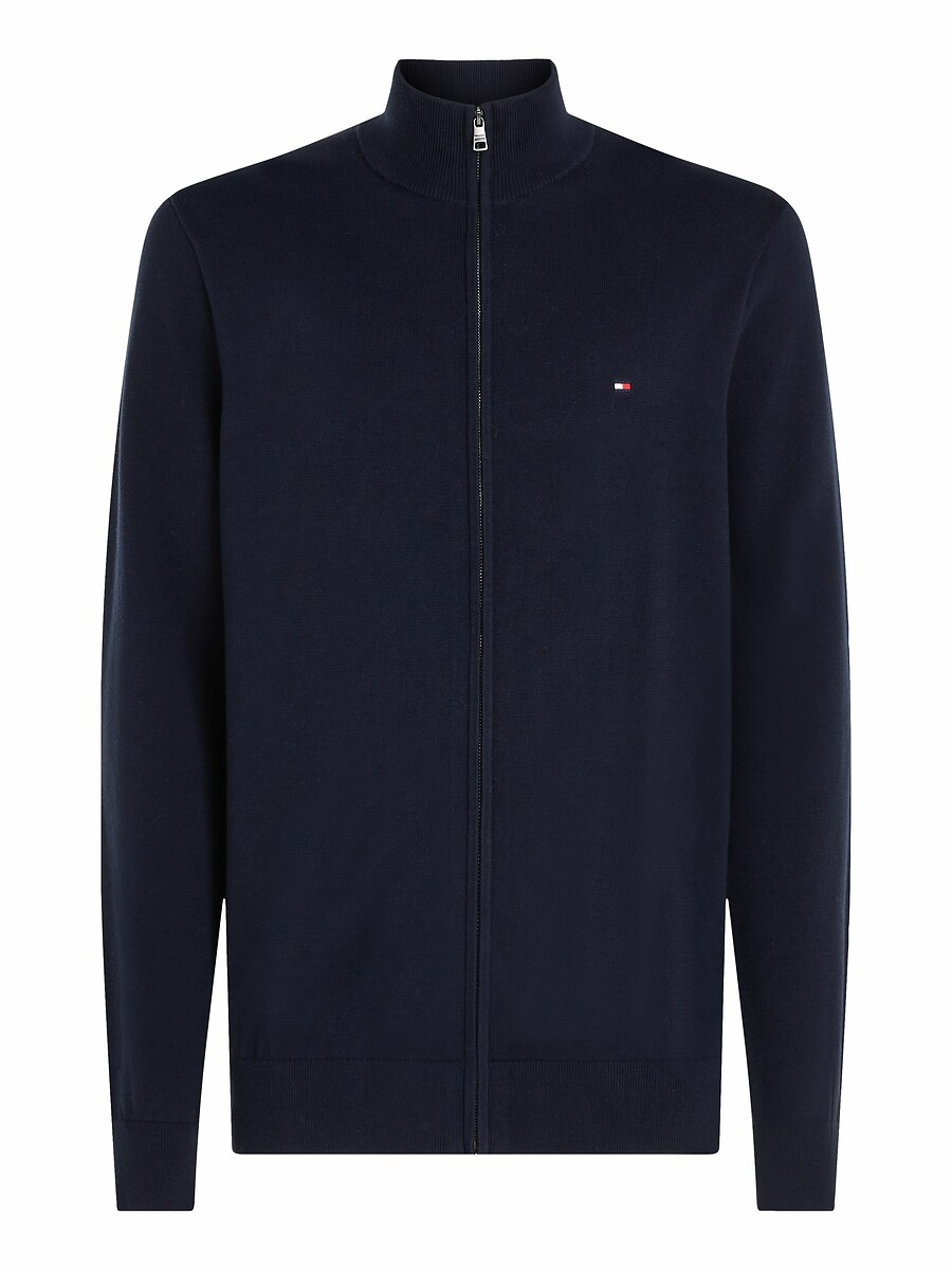 TOMMY HILFIGER<br>Cardigã com zíper