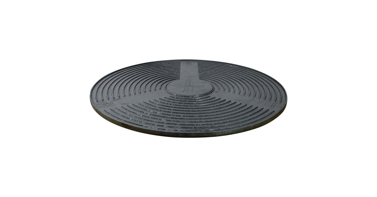 The WindmillPlancha grillplaat  (Zwart, 75 cm)