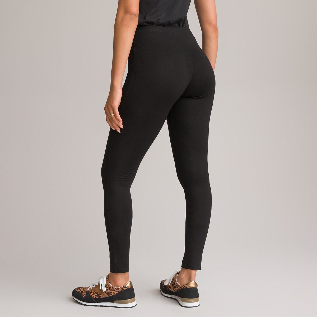 ANNE WEYBURN<br>Leggings, malha elástica