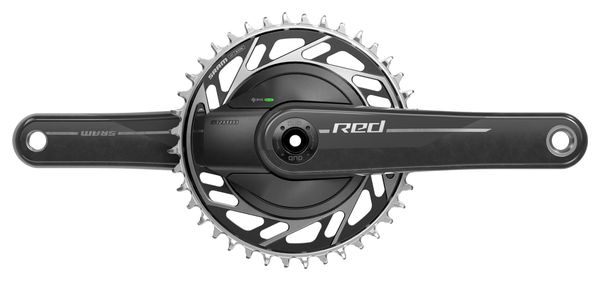 Pédalier Sram Red XPLR AXS E1 DUB 42 Dents 12/13V avec Capteur de Puissance Noir