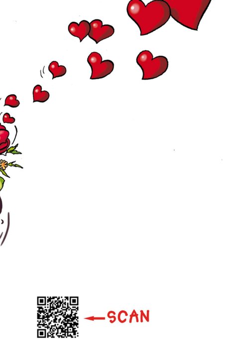 Doodles | Verjaardagskaart | rozen