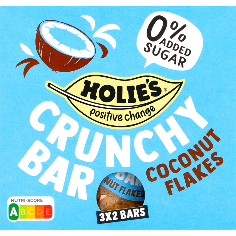 Holie's Crunchy bar coconut flakes