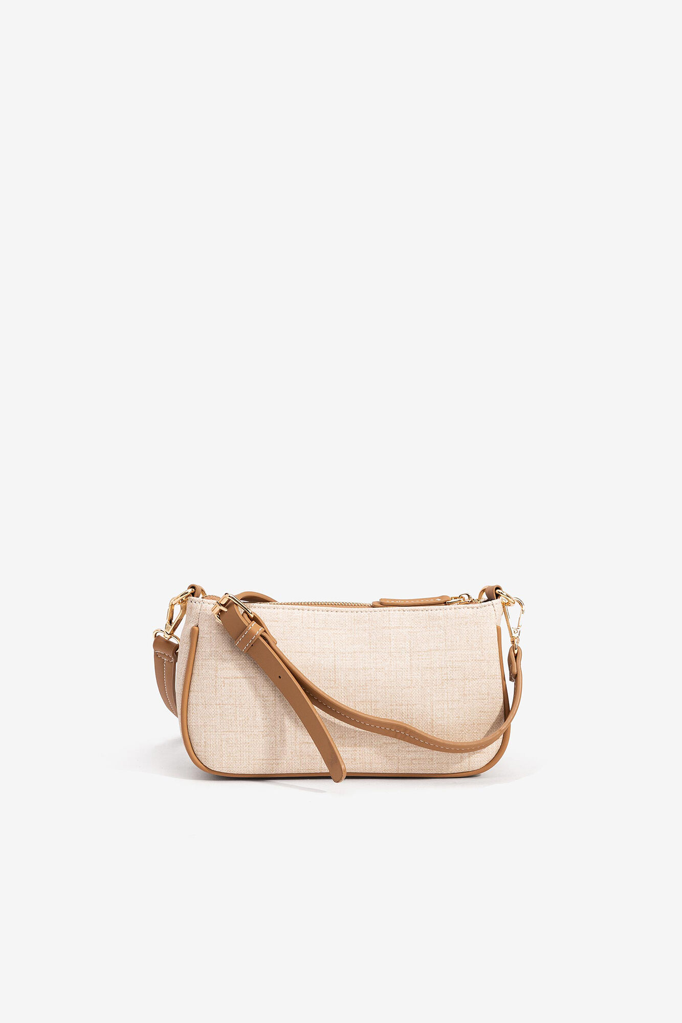 Bolsa transversal 2 em 1 - amarela