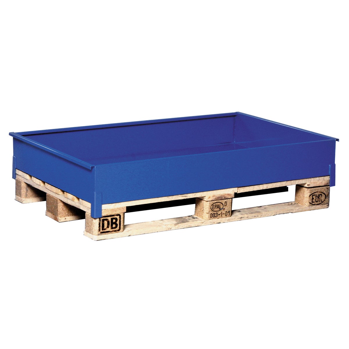 Kongamek beveiligingscontainer, 160 mm hoog, voor EUR-pallets