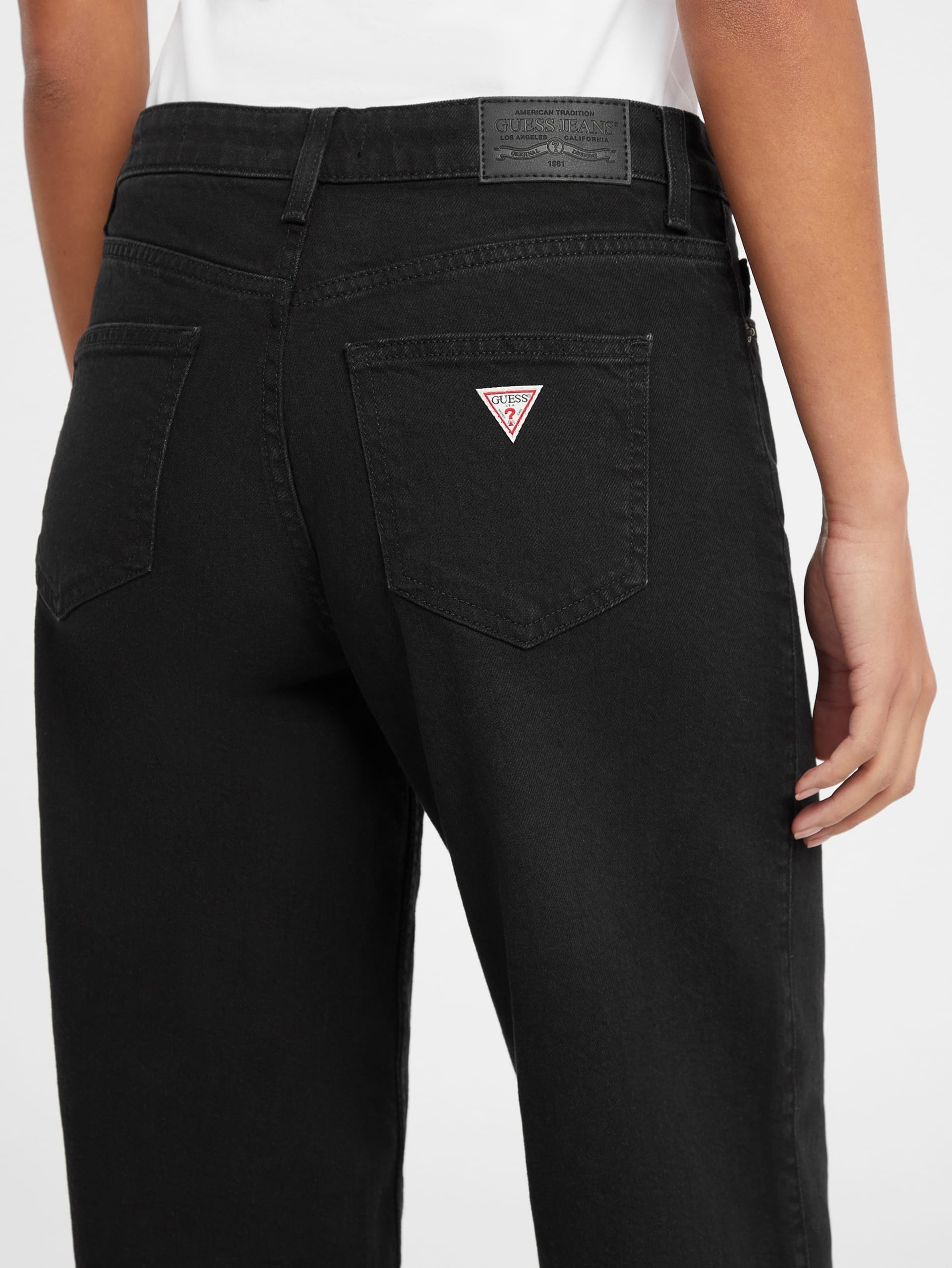 Calça jeans G11 de perna larga