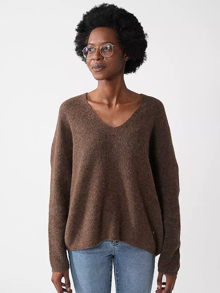 MOS MOSH Pullover MMTHORAV  braun