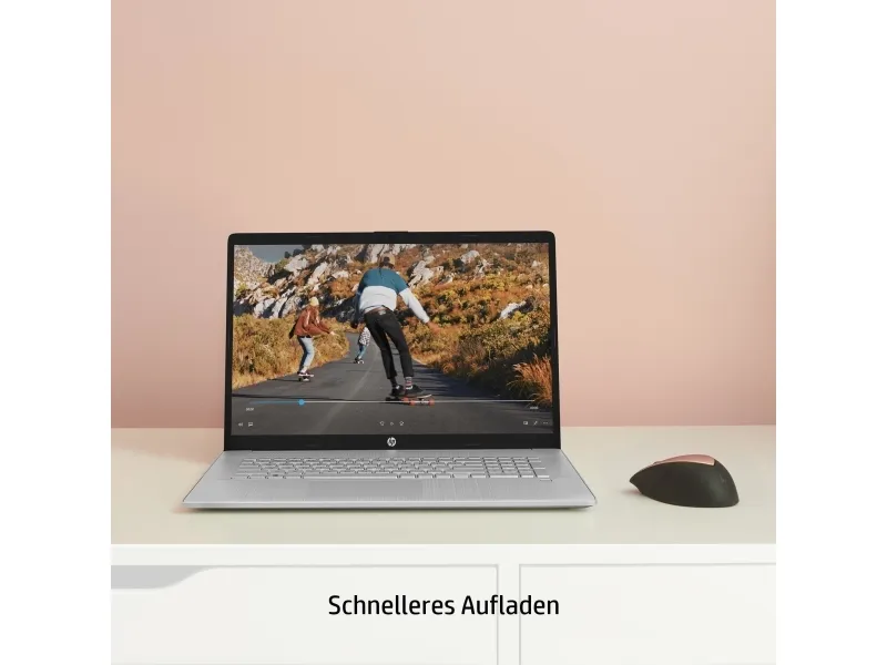 [OUTLET] - HP 17-cn0074ng Notebook 43,9cm (17,3 Zoll) (Intel® Core™ i7-1165G7, 8GB RAM, 512GB SSD, Win11) DE keybaord
