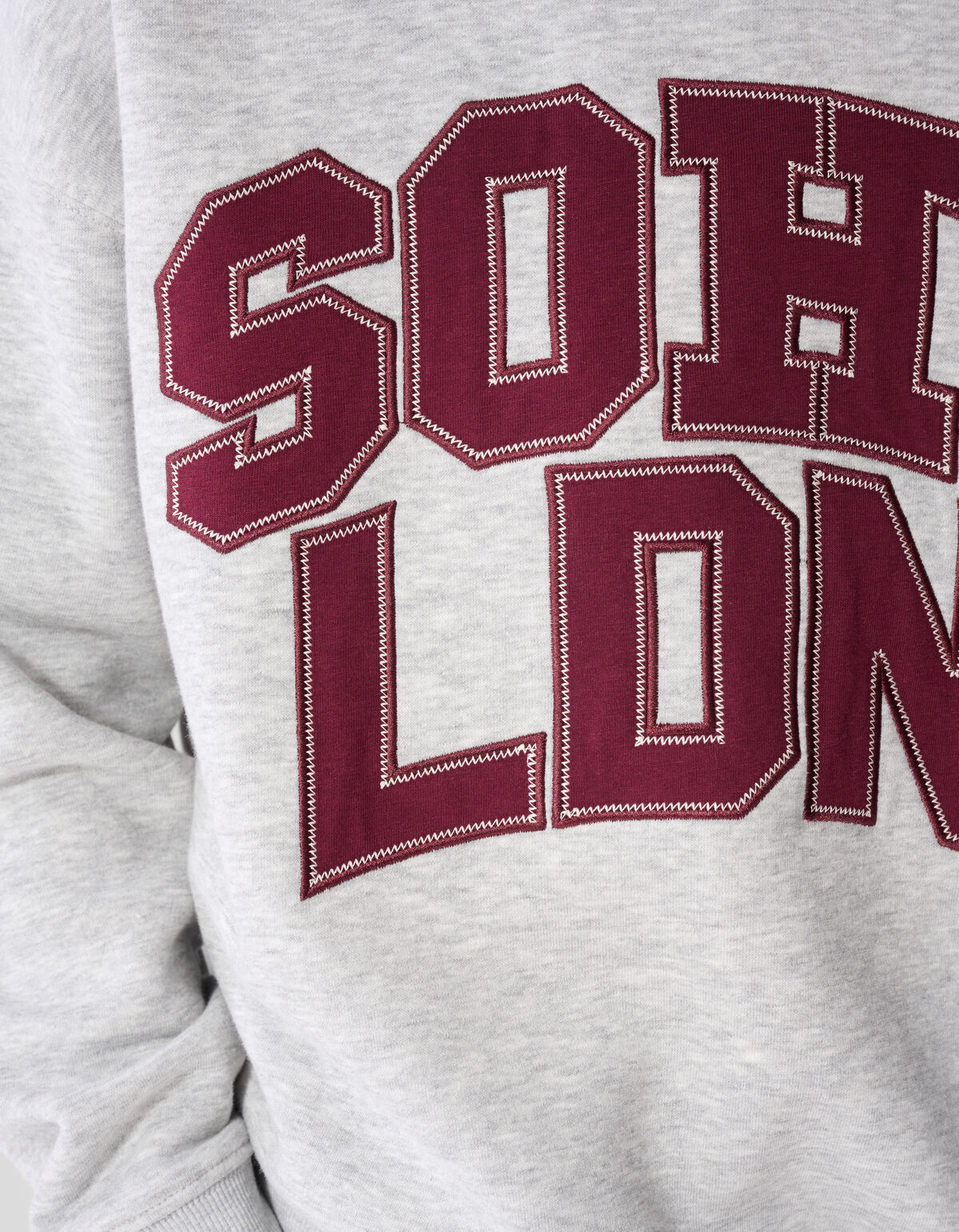 Soho Londen Sweater Lichtgrijs