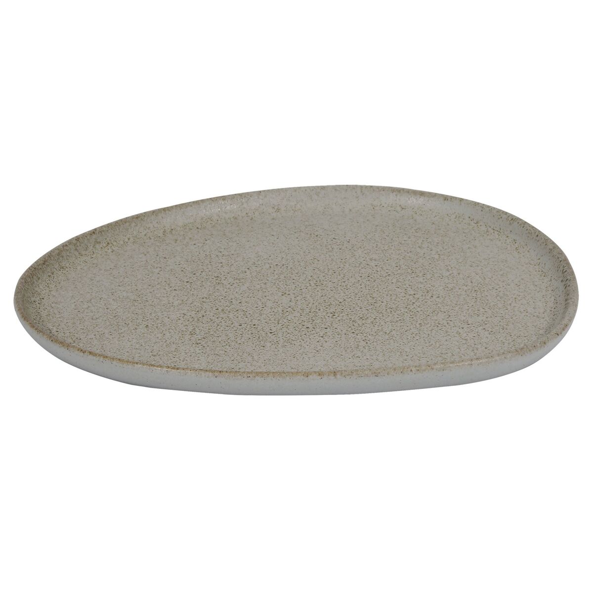 RAW Organic frokosttallerken 24 x 21 cm, sandy beige