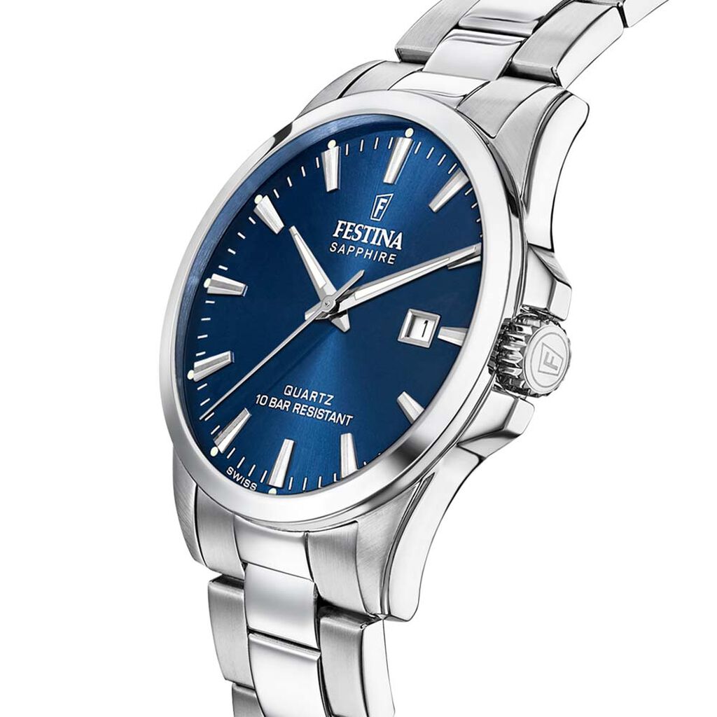 Montre Festina Swiss Made Bleu London