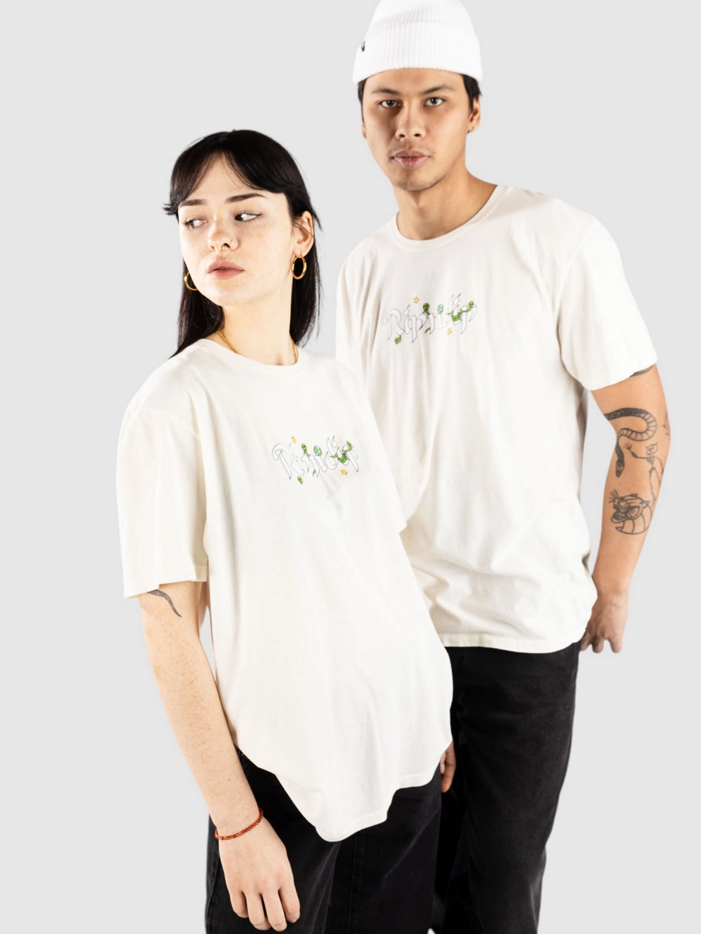 RIPNDIP Alien Whisperer T-Shirt bone