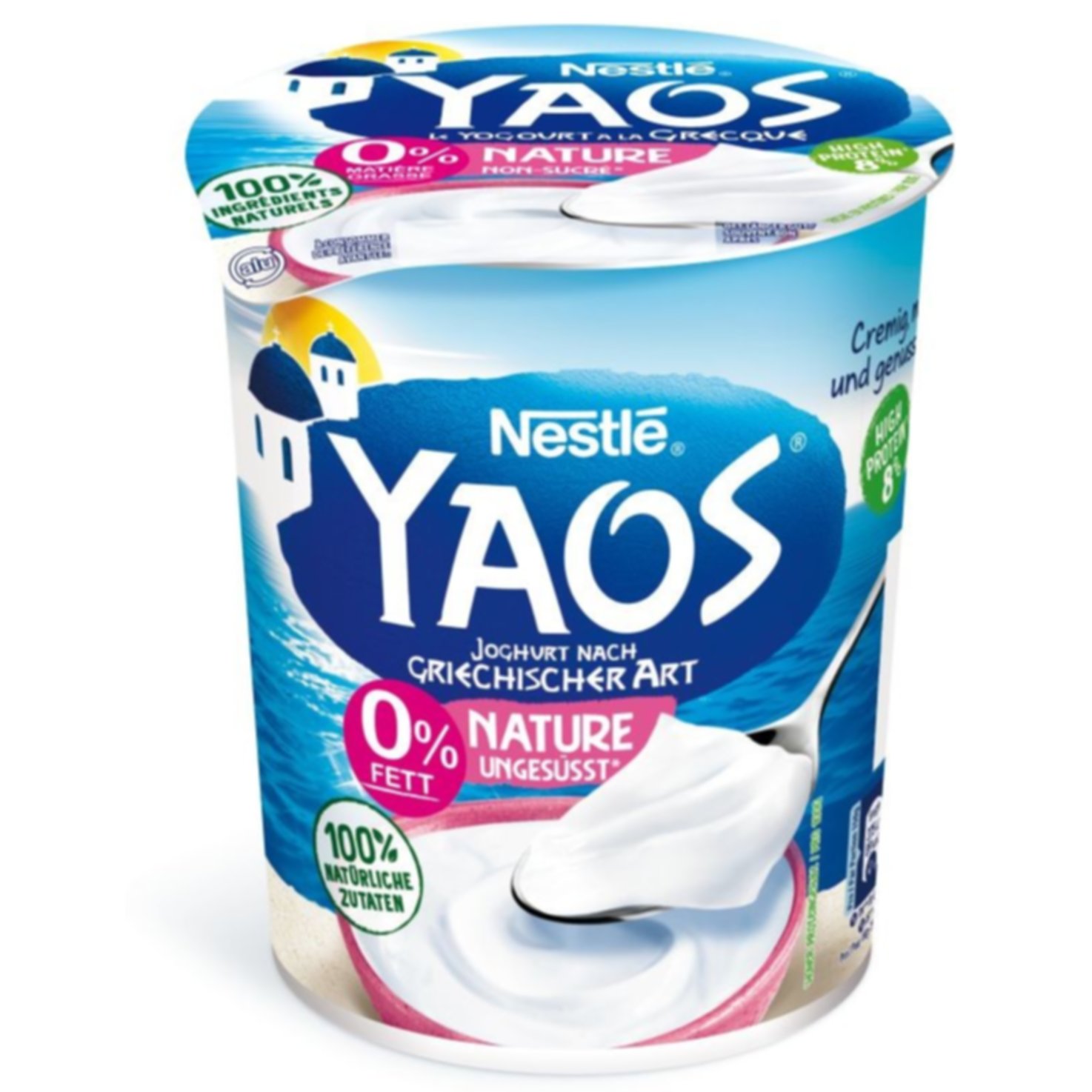 Yaos Joghurt Nature 0% nach Griechischer Art
