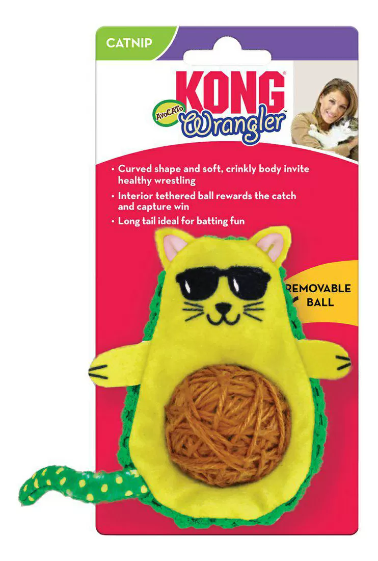 KONG Wrangler AvoCato kattelegetøj