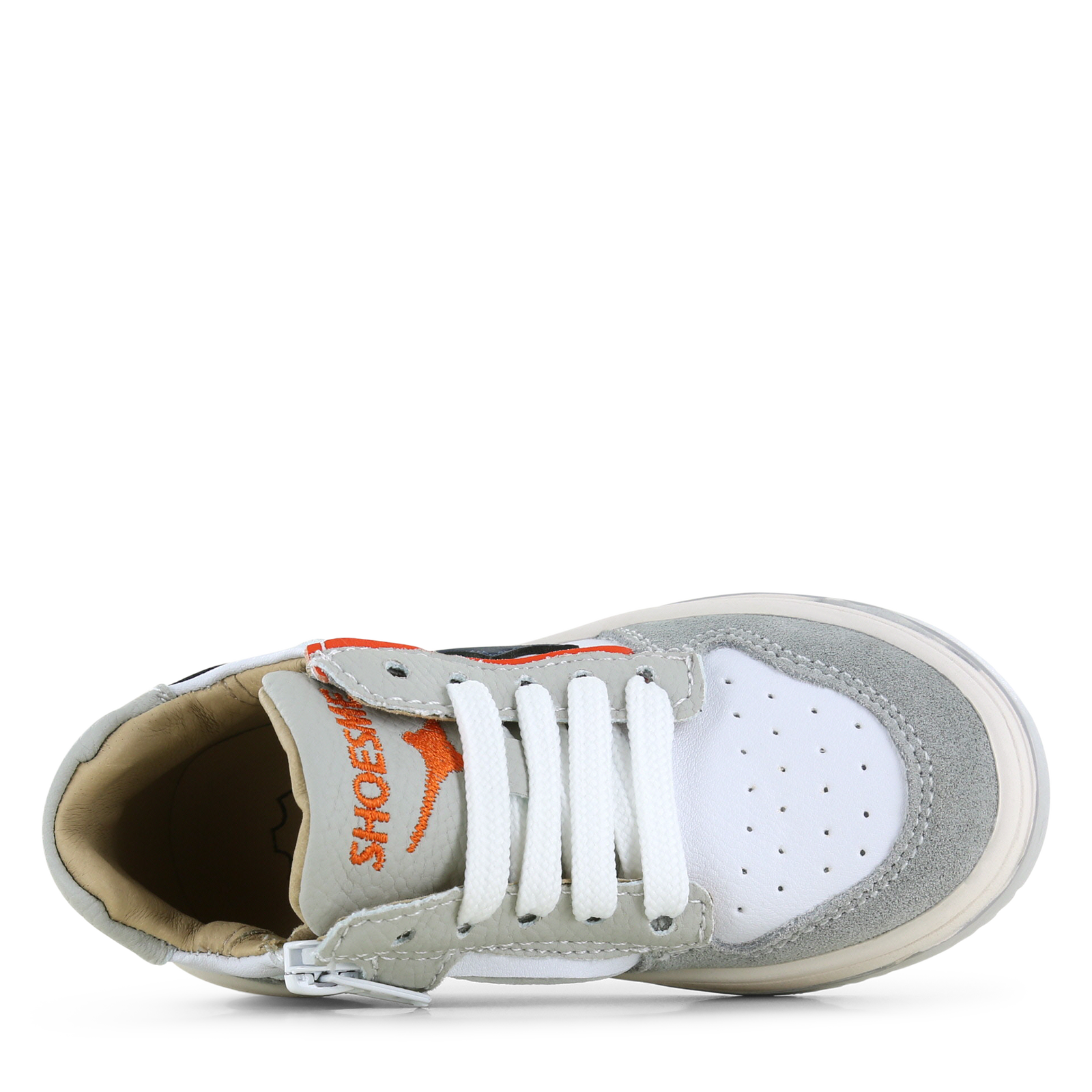 Shoesme grijze sneaker Microfiber leer, Suède | Jongens schoenen