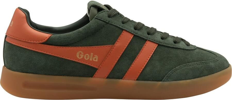 Gola Cyclone Leather Sneakers bruin olijfgroen