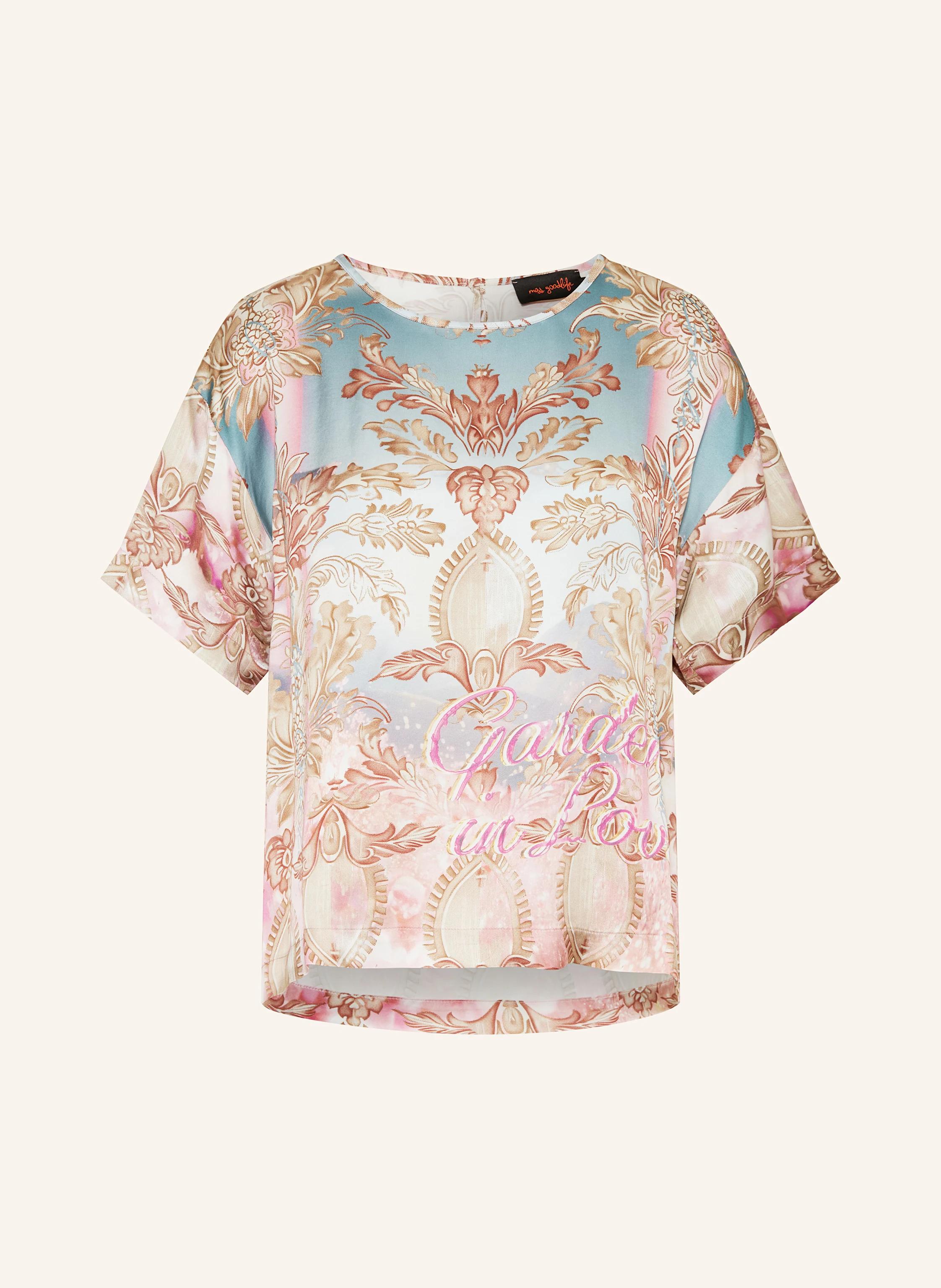 miss goodlife T-Shirt aus Satin