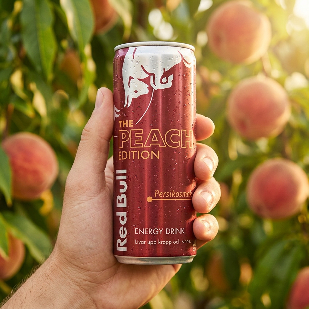 Red Bull Energy Drink Peach