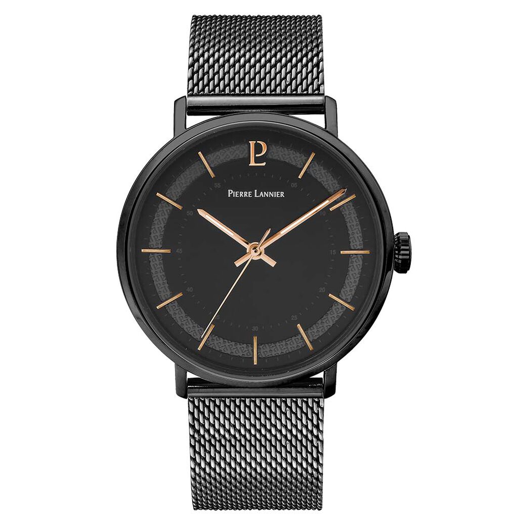 Montre Pierre Lannier Gaius Noir