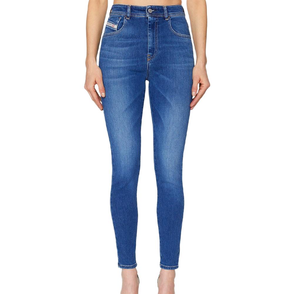 Diesel Jean Slim Bleu Femme Diesel Slandy21