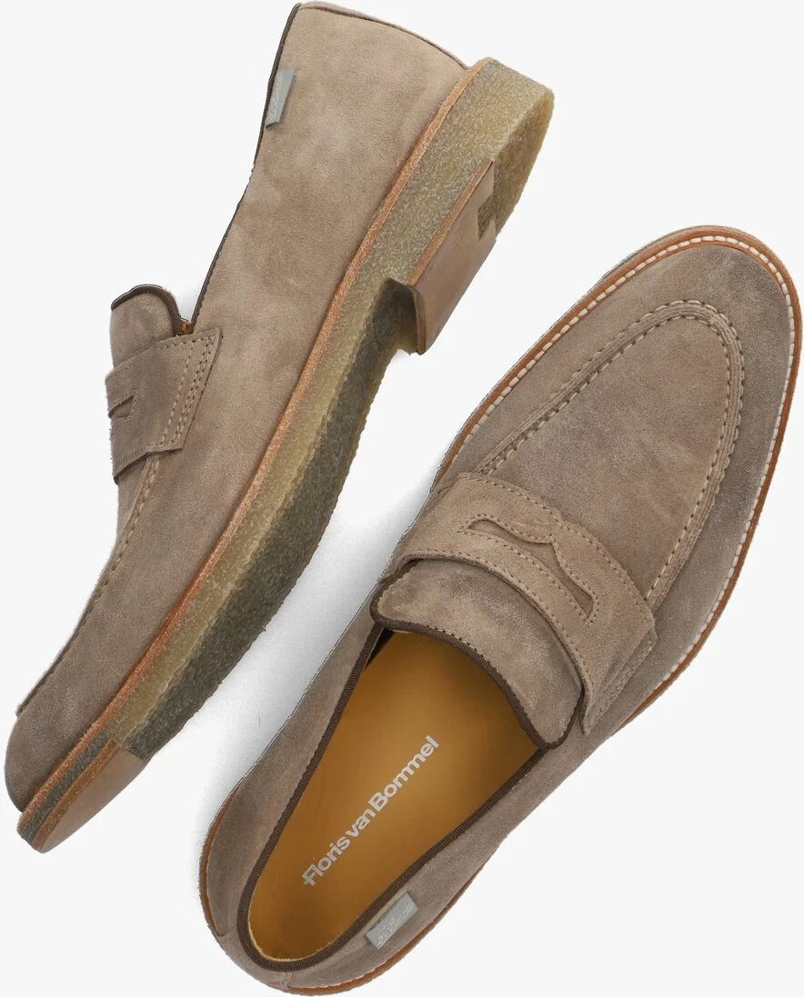 FLORIS VAN BOMMEL bruine floris van bommel loafers sfm-40016