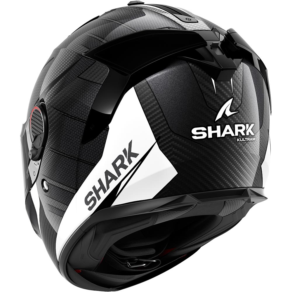 Shark - Casque Spartan GT Pro Kultram Carbon Noir / Blanc / Brillant
