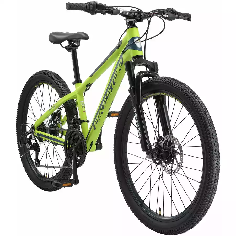 Bikestar Kinderrad 24 Zoll Alu MTB Sport grün