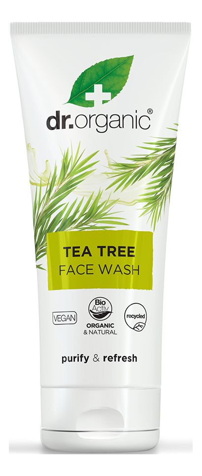 Dr. Organic Tea Tree Face Wash - 200 ml