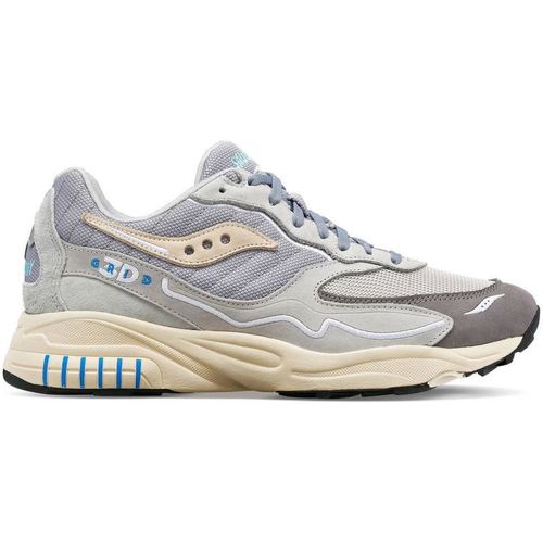 Saucony - ZAPATILLA 3D GRID HURRICANEHOMBRE Gris
