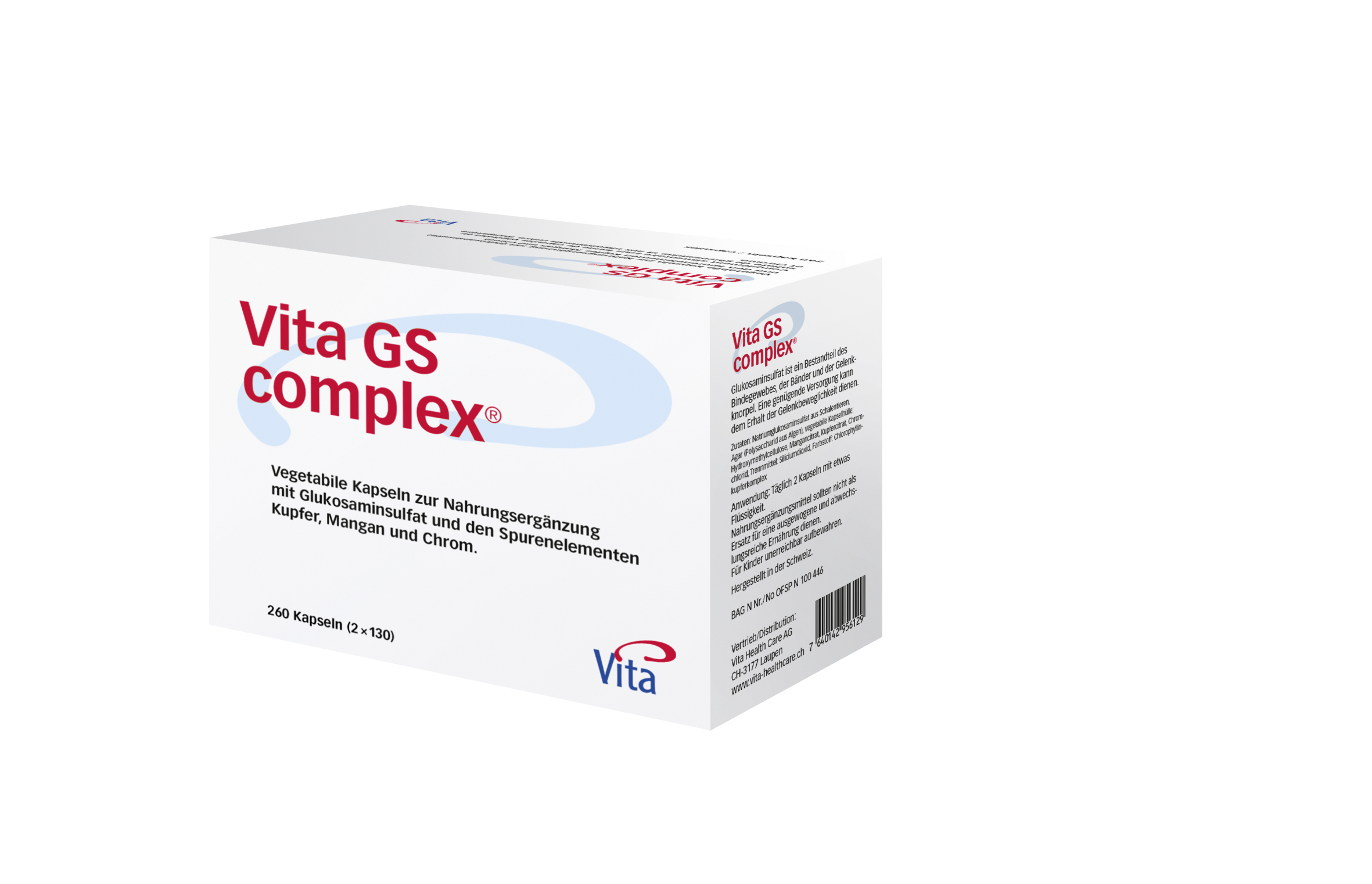 VITA Glukosaminsulfat Kaps 260 Stk