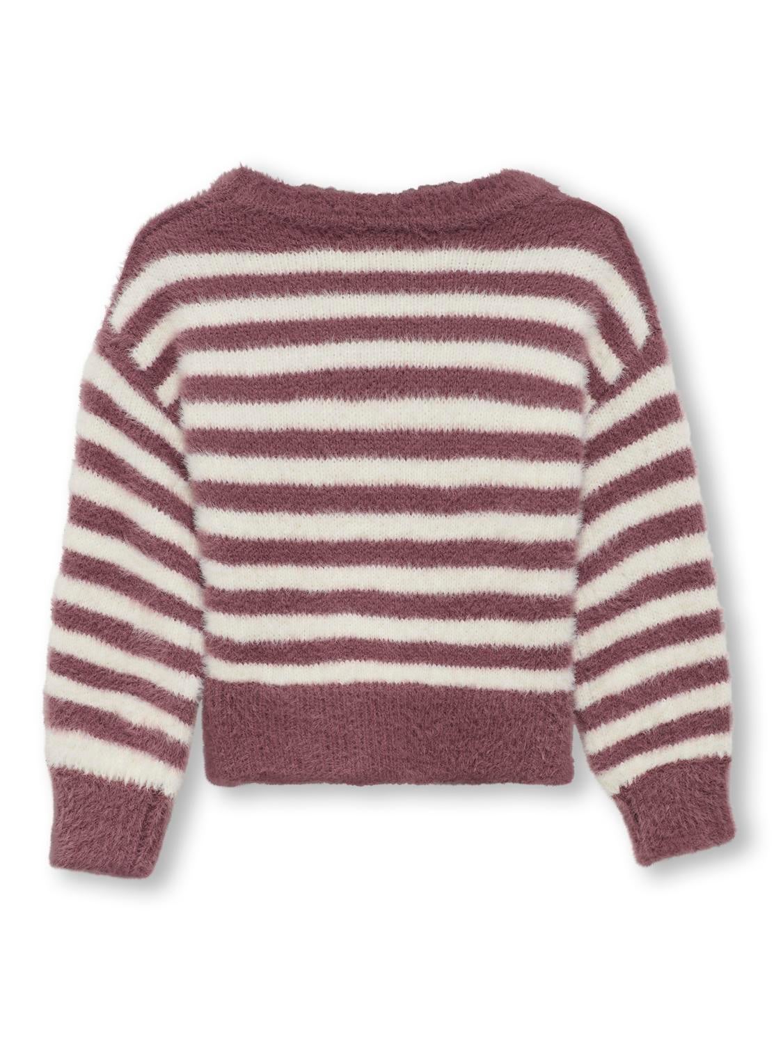 KMGPIUMO Strickpullover Rose Brown