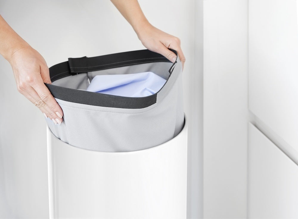 Brabantia Wasbox 35 L - Wit / Kurk
