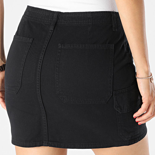 Jupe Jean Femme Malfy Noir