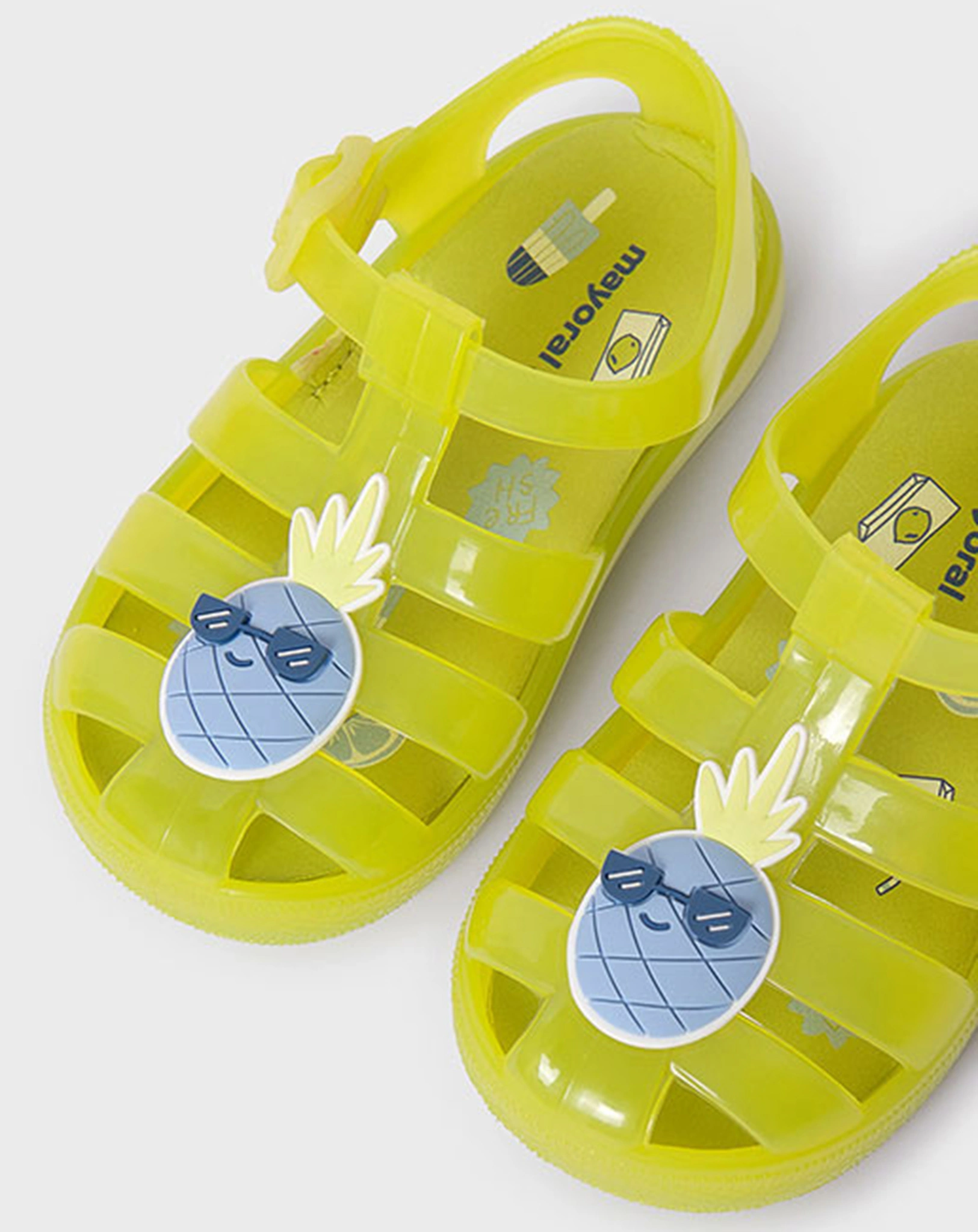Badesandalen STRAND in lime