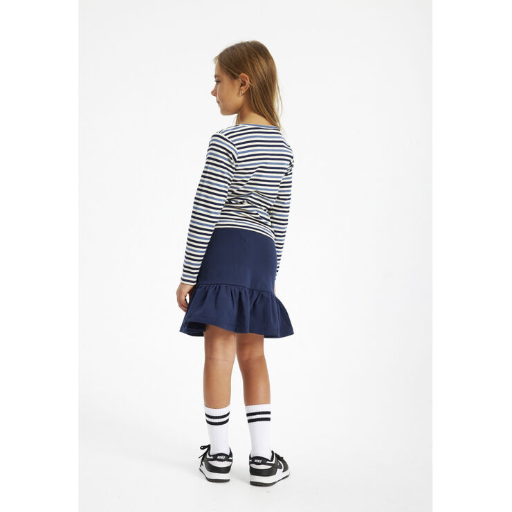 The New TNLena L_S Rib Tee Navy blazer