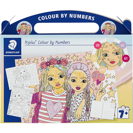 Staedtler color by numbers mode