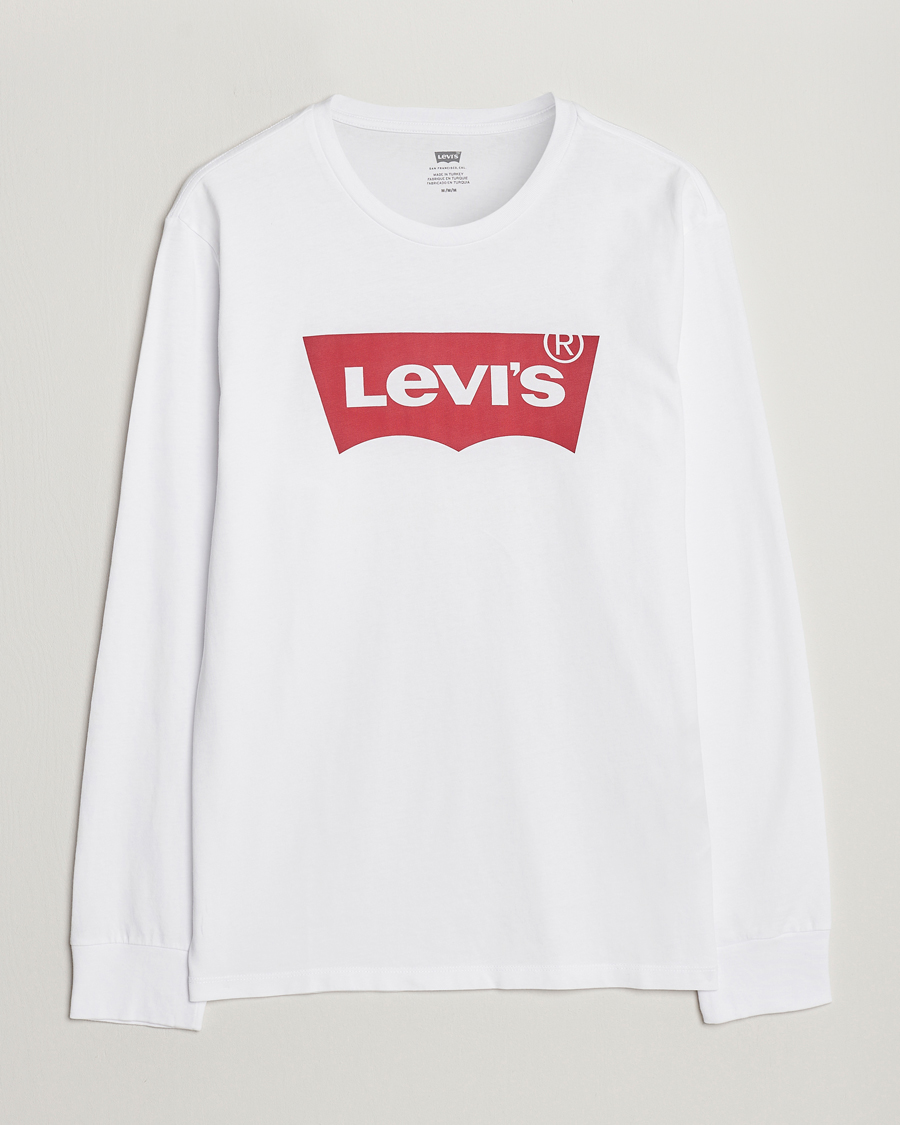 Levi's Logo Long Sleeve T-Shirt White