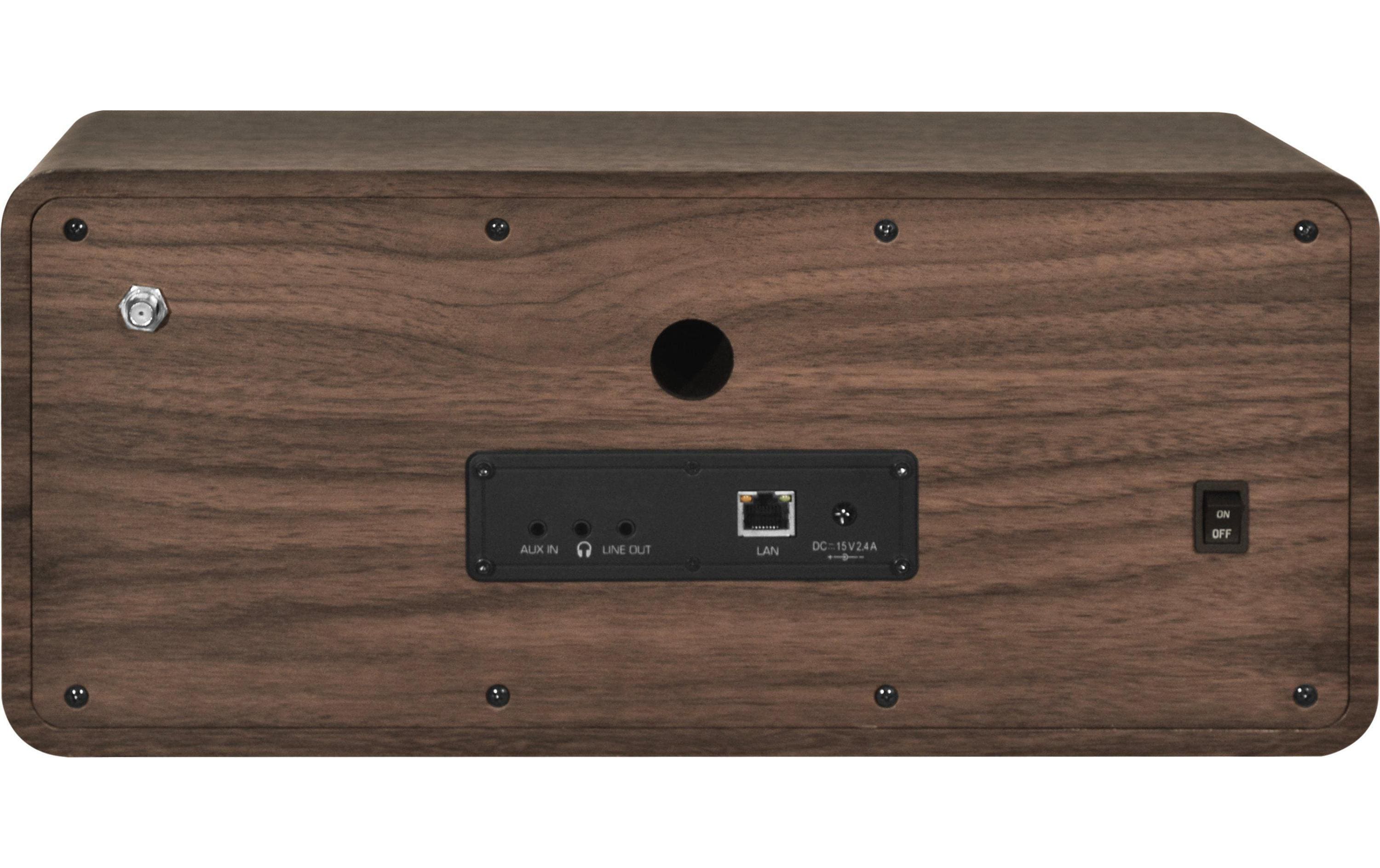 Radio/CD-Player Dabman i205 CD Braun<br>Hybrid-Stereo-Radio für Internet-, DAB+, UKW-Radioempfang, mit umfangreichem Streamingportal, Bluetooth 5.0, UPnP und vielen benutzerfreundlichen Features