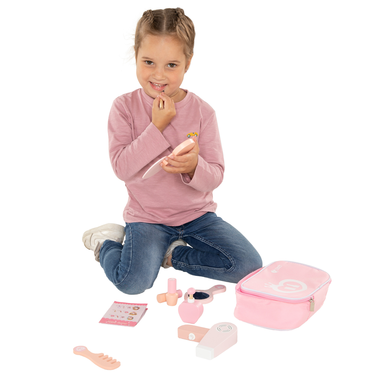 Classic World Houten Make-up Set