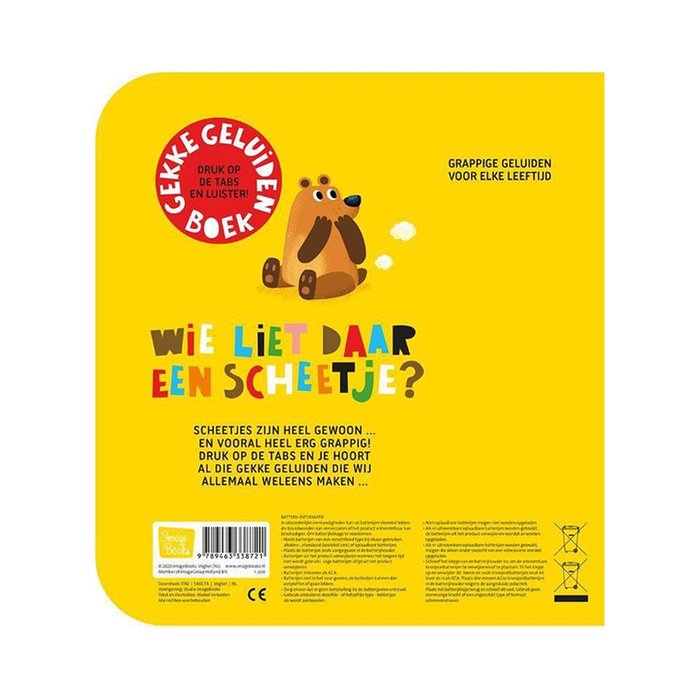 Kinderboek | Wie liet daar een scheetje?
