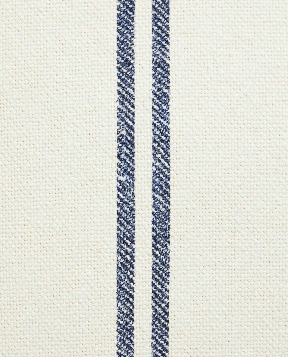 CAPA DE ALMOFADA LISTRADA