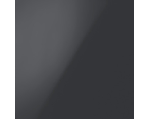 Gladde aluminium plaat antraciet 250x500x0,8 mm