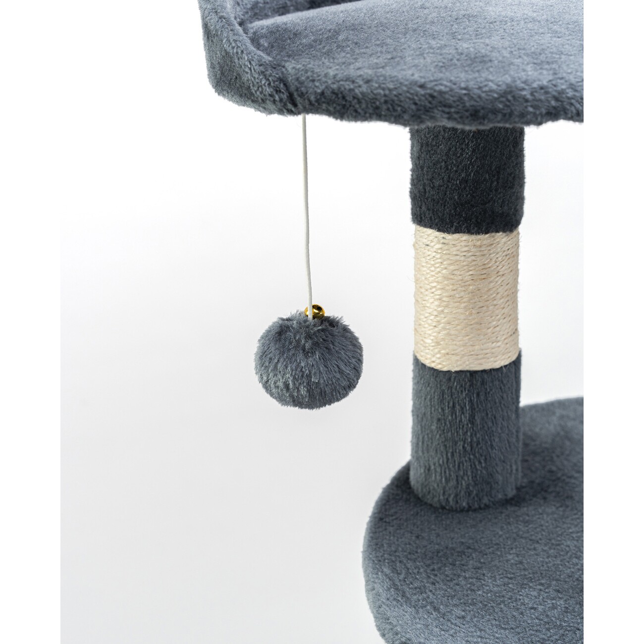 Lionto Kratzbaum Höhe 112 cm grau