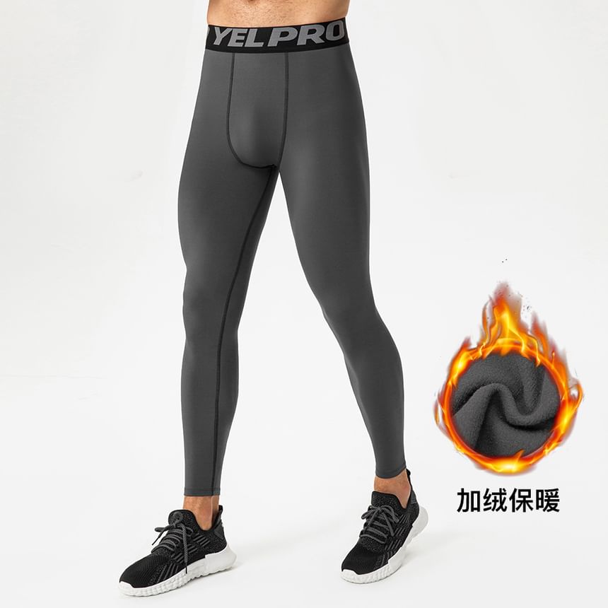 FoxFlair - Sportlegging met tailleband en letters