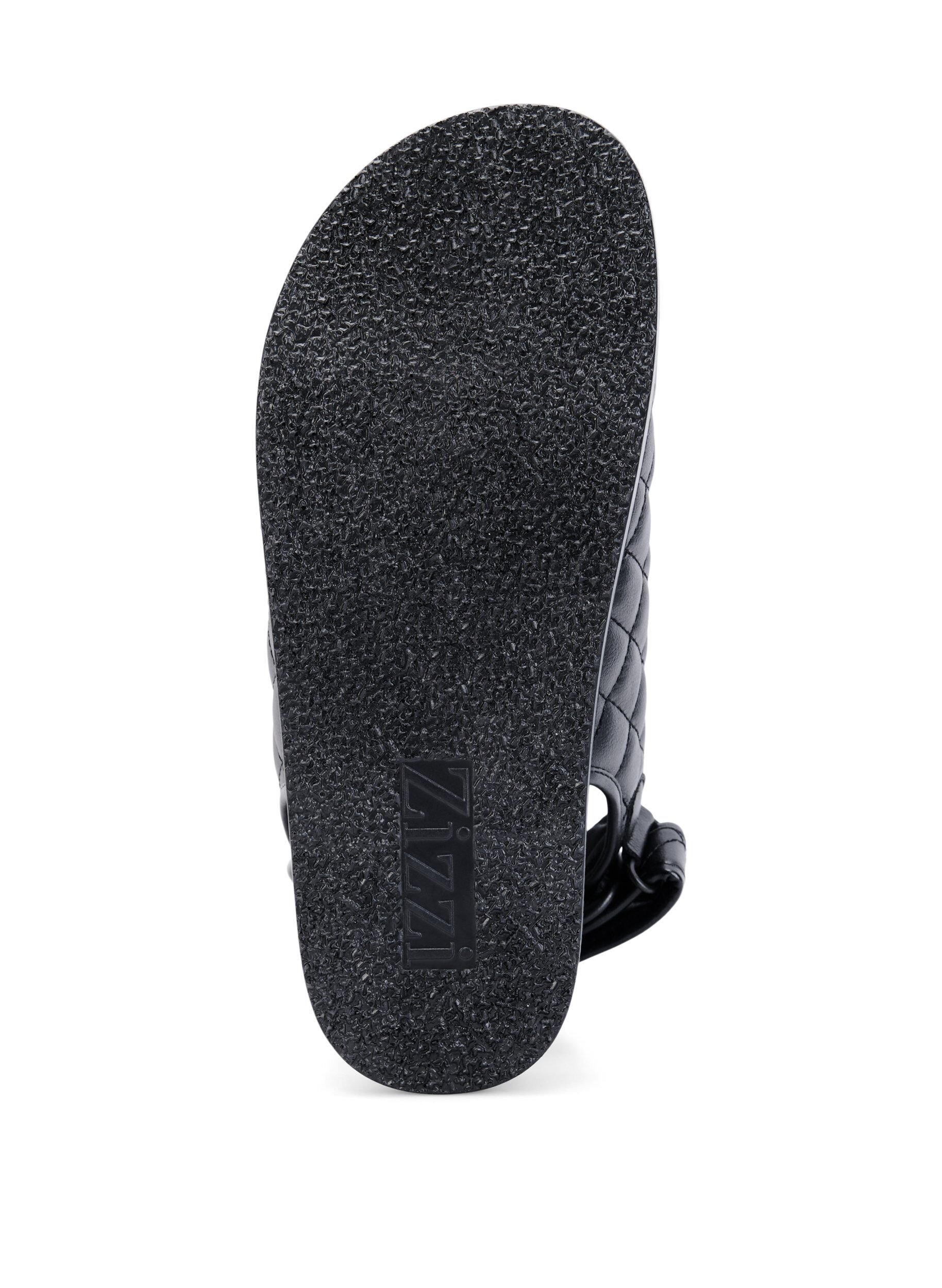 Wide fit - Læder sandal