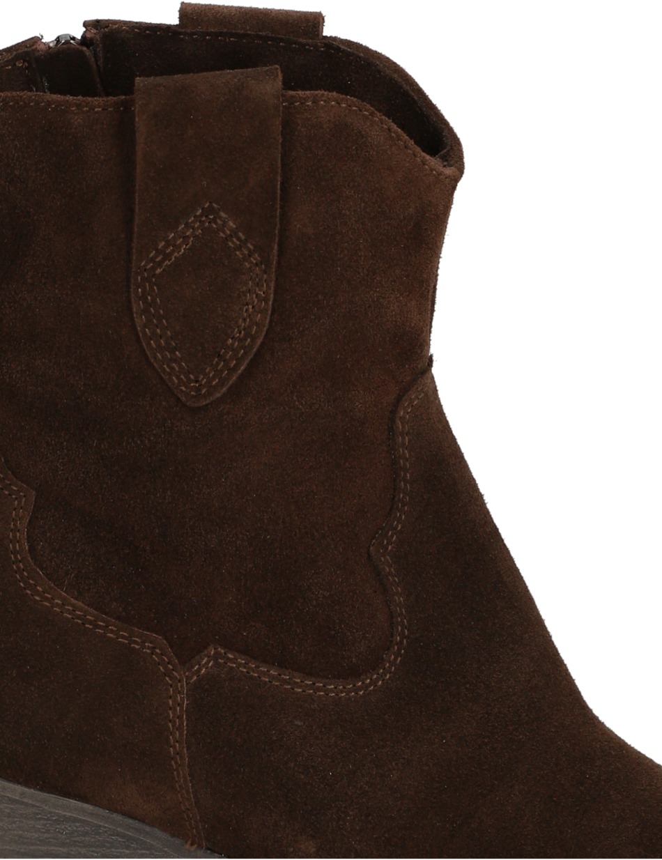 Veloursleder Boot