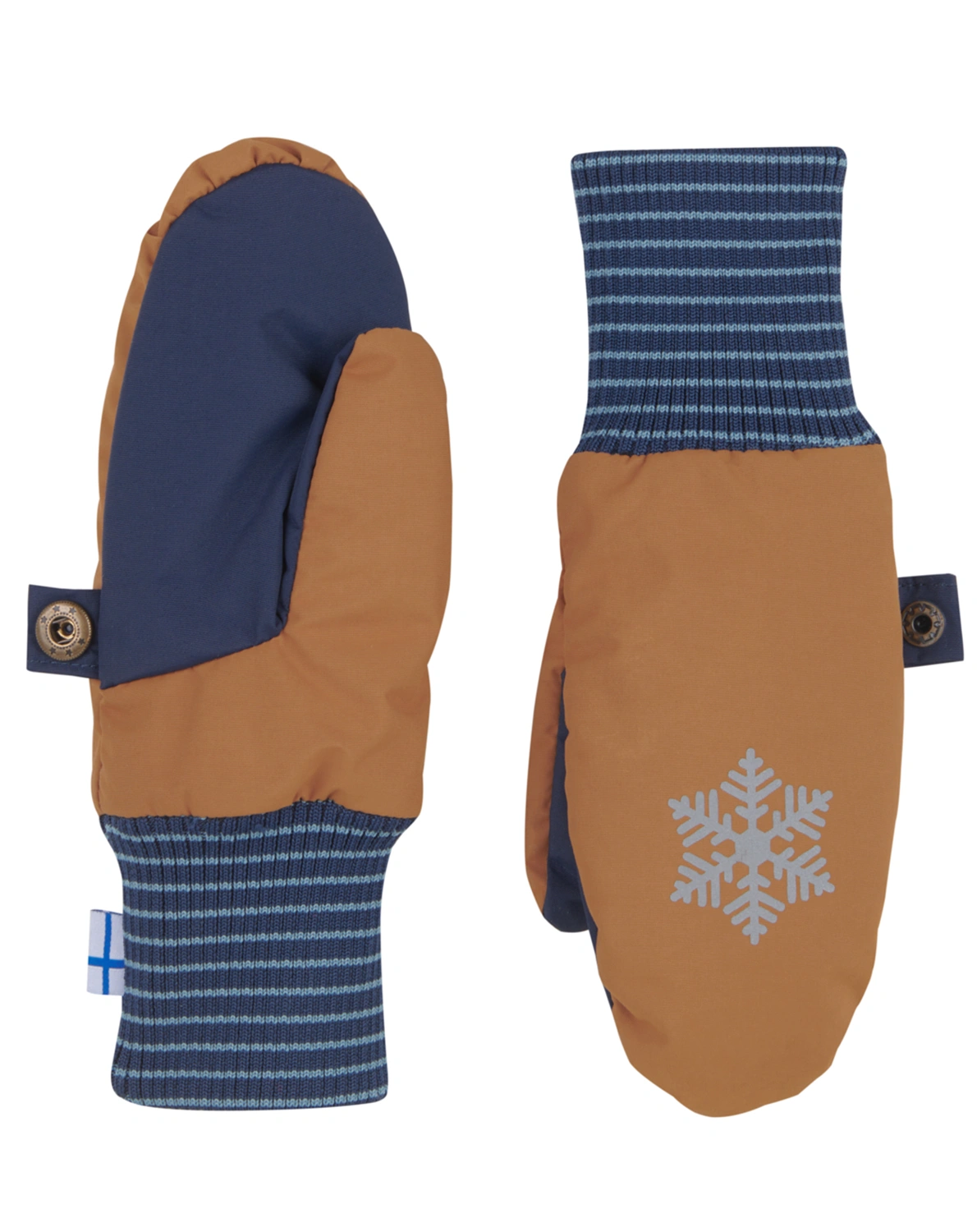 Fäustlinge RUKKANEN in almond/navy