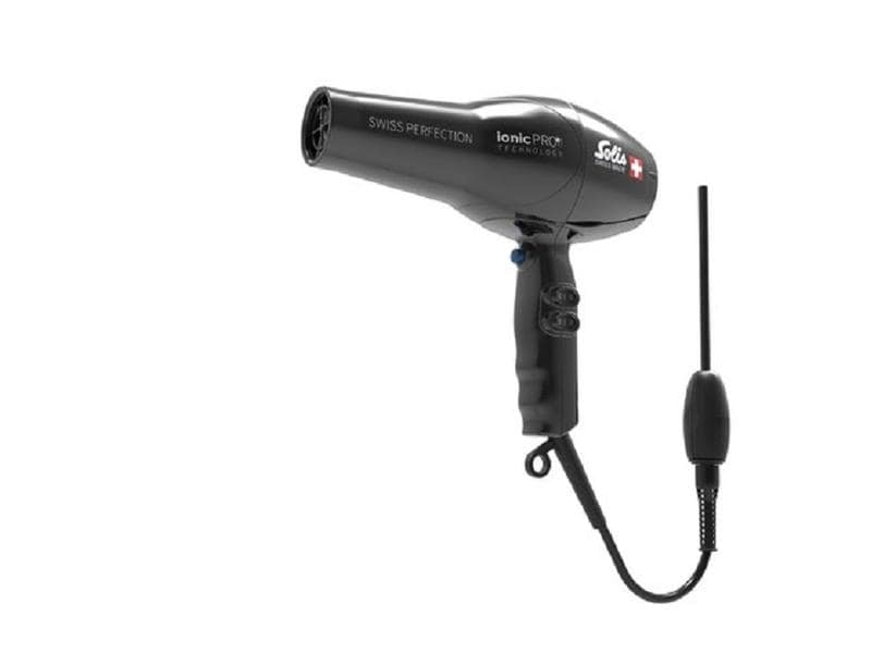 Solis Profihaartrockner Swiss Perfection 360° ionicPRO Schw Föhn
