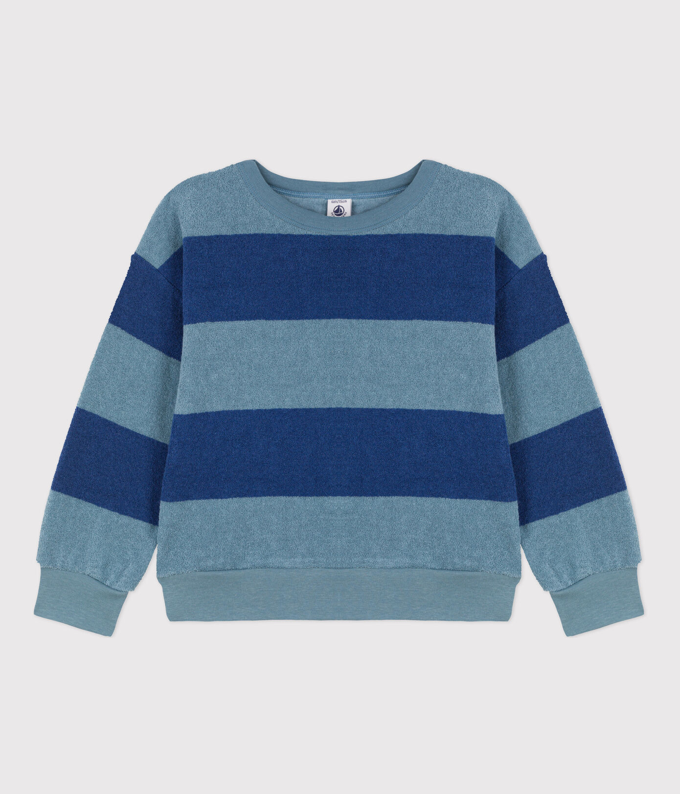 Sweatshirt en bouclette éponge enfant fille / garçon