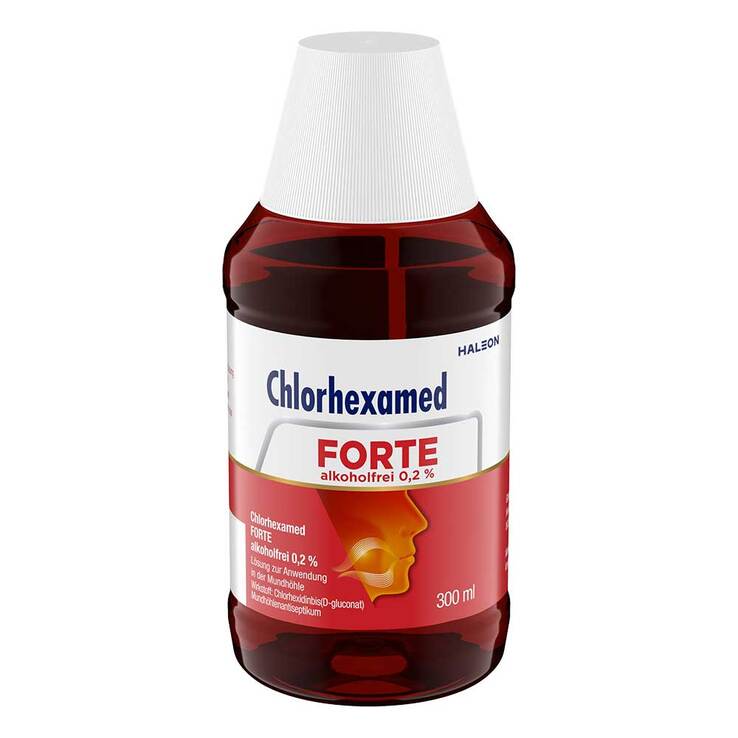 Chlorhexamed FORTE alkoholfrei 0,2 % Mundspülung, antibakteriell, 300 ml